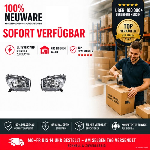 Scheinwerfer set halogen - set,